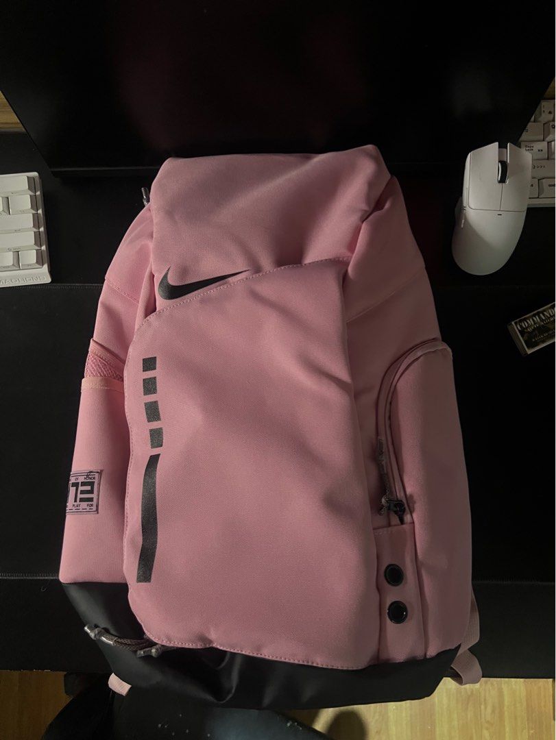 Nike Elite Bag V2 Pink (Category: Backpacks) located in Las Pinas. Submitted by porshuh (Listing ID 1383924105, Image 1). Description: with ziplock braids na rin used twice for training, like new hindi madumi buyer should shoulder the sf rfs: need funds for school can do lower po.