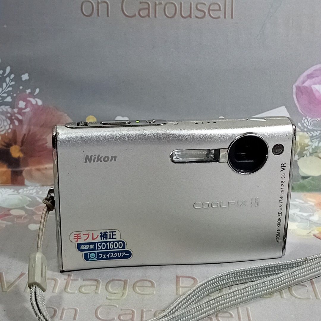 Nikon Coolpix S8 tested working (Category: Cameras) located in Paranaque City. Submitted by vintagepopsicle (Listing ID 1383971961, Image 3). Description: Nikon Coolpix S8 in good working condition with its original strap and battery. Flash also working. gcash then we lalamove.