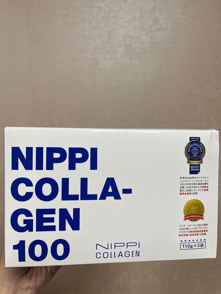 由 y051147603371 (刊登 ID 1383989552，圖片 1) 提交，位於 台北市 (Taipei) 的 日本NIPPI-100%純膠原蛋白胜肽-盒裝（三袋/盒）-內附5g湯匙 (類別：健康食品，飲料和補品)，說明：日本NIPPI-100%純膠原蛋白胜肽-盒裝（三袋/盒）-內附5g湯匙 #1盒/110g*3 #台灣代理廠商官網購入 #保存效期：至2026年3月1日 #因接下來有長期出國規劃，不方便帶出國，且效期約剩半年，故忍痛降價售出 #官網售價：2800元/盒 #本人自行服用已有半年時間，第一次吃到一款完全無腥味，含在嘴裡口感像奶粉的膠原蛋白 #完全捨不得把它加在牛奶咖啡或飲料裡面，因為單吃就很順口，超好吃😋 #有疑慮者切勿下標！ #售出不退換，歡迎乾脆仔！ ⚠️台灣獨家代理，日本原裝進口 ⚠️日本國民限定的膠原蛋白胜肽 ⚠️100%純的膠原蛋白，不含雌激素添加物所附帶的激素成份 ⚠️不添加甜味劑、不添加香料、不添加色素 。