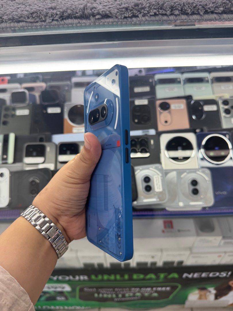 Nothing Phone 3a 256gb Global FU (Category: Android Others) located in San Juan City. Submitted by keannagadgetph (Listing ID 1383901729, Image 3). Description: Available Units for today's POST Nothing Phone 3a / 256gb / FU / Global / Charger - any colors available - good condition - 95% Makinis - good battery - No issue / No Repair - Any colors available ~ Accepting SWAP / TRADE IN / INSTALLMENT / BINTA UNIT ~ CASH ON DELIVERY METRO MANILA / LBC