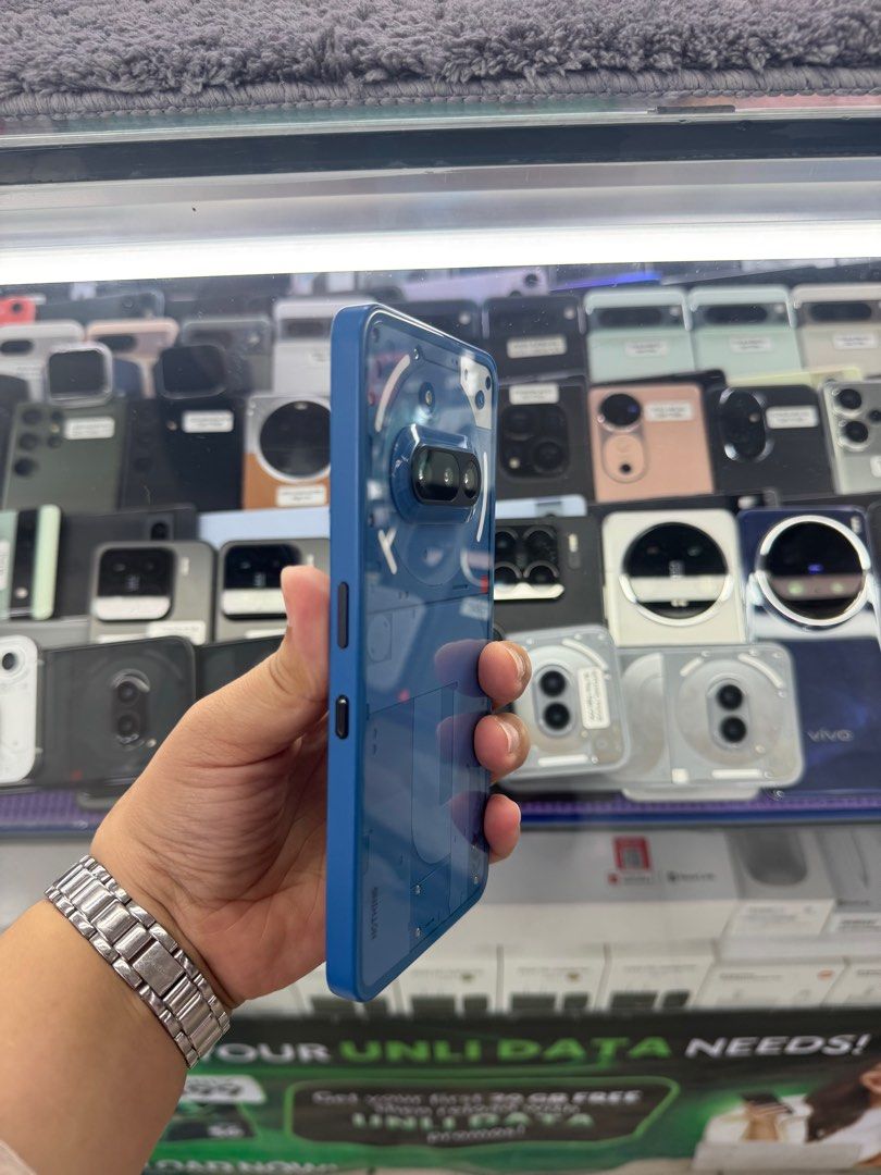 Nothing Phone 3a 256gb Global FU (Category: Android Others) located in San Juan City. Submitted by keannagadgetph (Listing ID 1383901729, Image 2). Description: Available Units for today's POST Nothing Phone 3a / 256gb / FU / Global / Charger - any colors available - good condition - 95% Makinis - good battery - No issue / No Repair - Any colors available ~ Accepting SWAP / TRADE IN / INSTALLMENT / BINTA UNIT ~ CASH ON DELIVERY METRO MANILA / LBC
