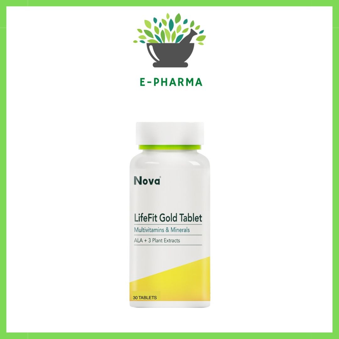NOVA Lifefit Gold Tablets 30s - Alpha Lipoic Acid (ALA ...
