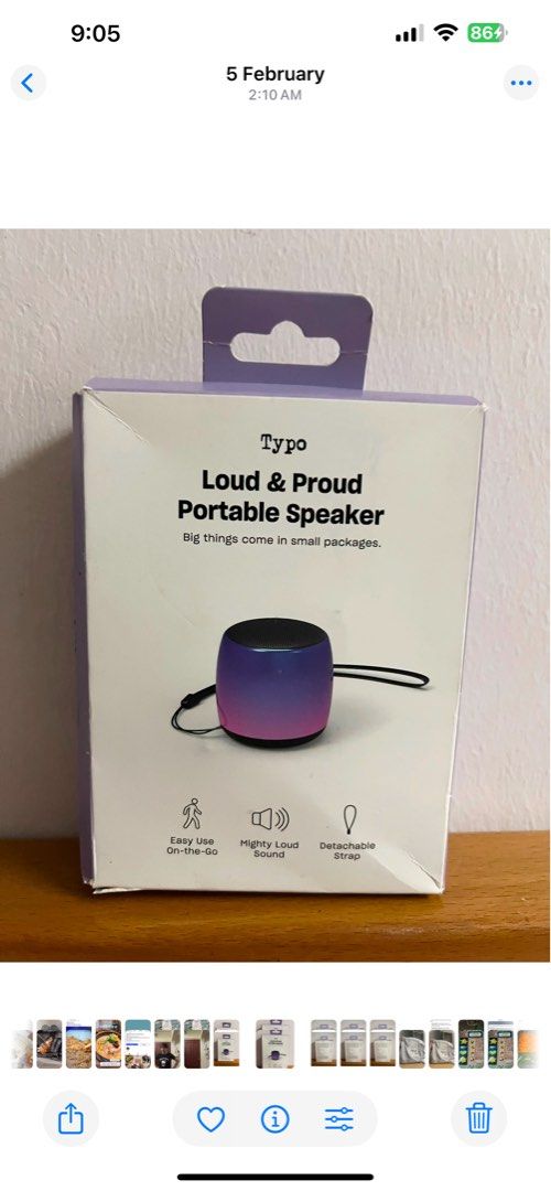 [Only Today Deal ‼️] $99.95 Loud & Powerful Surrounding Sound Bluetooth Portable Speaker (Brand Nee in box)63235537033987112