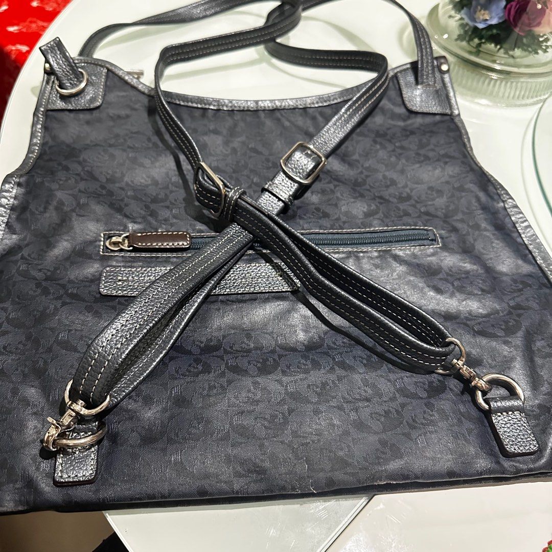 Pelle Borsa 3-way Nylon Bag (Category: Luxury Bags & Wallets) located in Mandaluyong City. Submitted by TheWeekendProject (Listing ID 1383960425, Image 1). Description: Can be worn 3-ways: backpack, shoulder bag. Orig price: ¥38,500 .