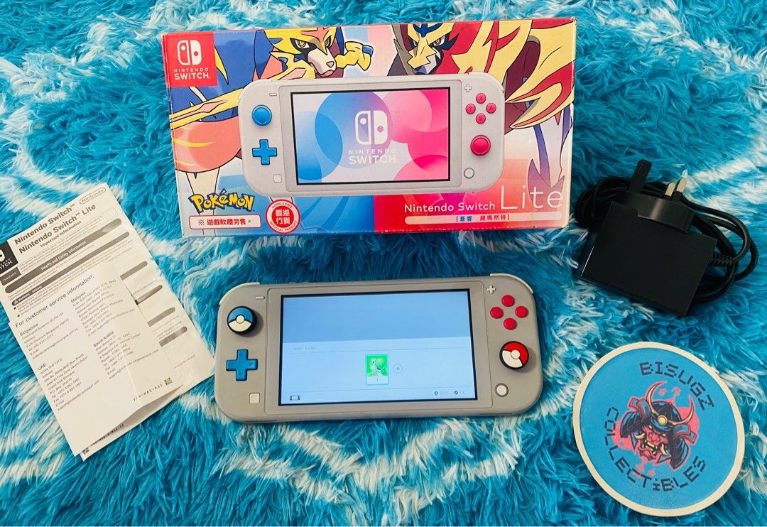 Pokemon Sword and Shield Switch Lite Pre Installed (Category: Nintendo) located in Manila. Submitted by bisugz.collectibles (Listing ID 1383988450, Image 1). Description: Pokemon Sword and Shield Switch Lite - Working Unit No Problem - Pre Installed Pokemon Sword - All Buttons Working - Nationwide Shipping Available Price: 9,995.