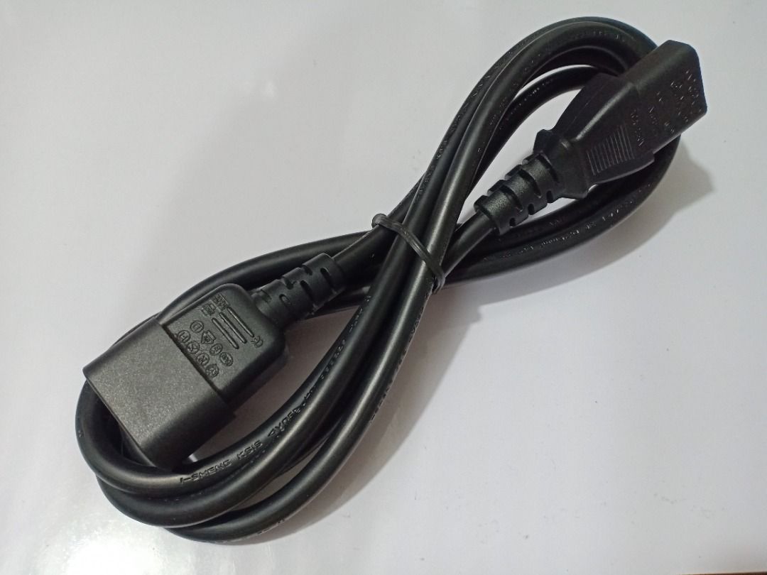 Power Cord Cable Extension (Category: Cables & Adaptors) located in Quezon City. Submitted by matet07 (Listing ID 1383892011, Image 2). Description: Power Cord Cable Extension -150 each -100 wholesale(6pcs. and above) -1.5m -heavy duty -with 1 week warranty -accept shipping via GRAB and LALAMOVE COD(buyer's expense) -accept GCASH and PAYMAYA payment -COMPATIBILITY IS BUYER'S RESPONSIBILITY.