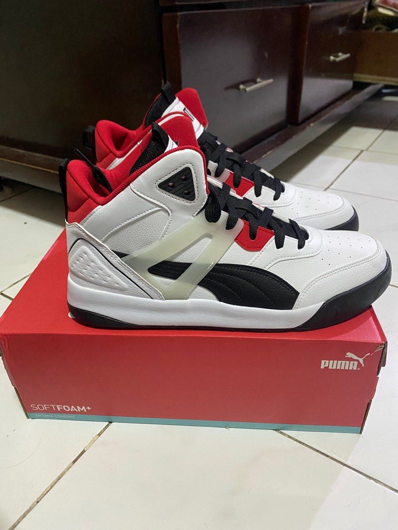 PUMA Sepatu Sneakers Backcourt Mid Size 44 (NEW)