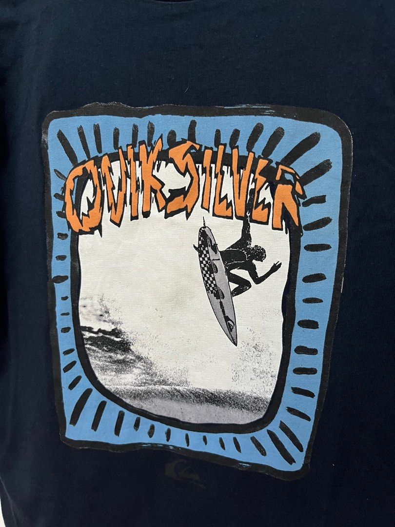 Quiksilver kids graphic tee / tshirt (Category: Babies & Kids Fashion) located in Makati City. Submitted by re.mini (Listing ID 1383903922, Image 2). Description: Quiksilver kids graphic tee / tshirt Likenew condition 4Y on tag P600 Taguig Location.