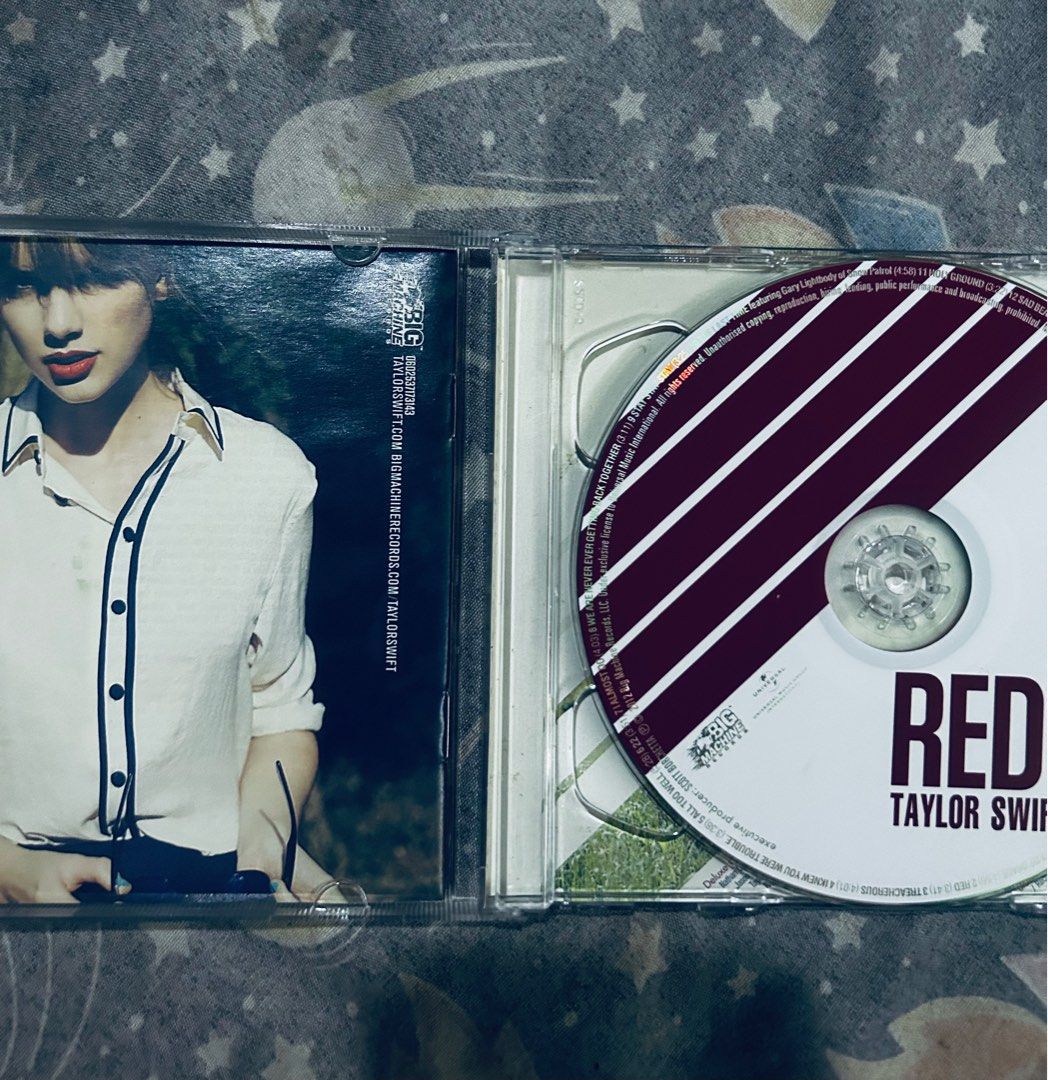 Red by Taylor Swift (Category: CDs & DVDs) located in Quezon City. Submitted by tsukichan24 (Listing ID 1383861417, Image 3). Description: Played 1-2 times.