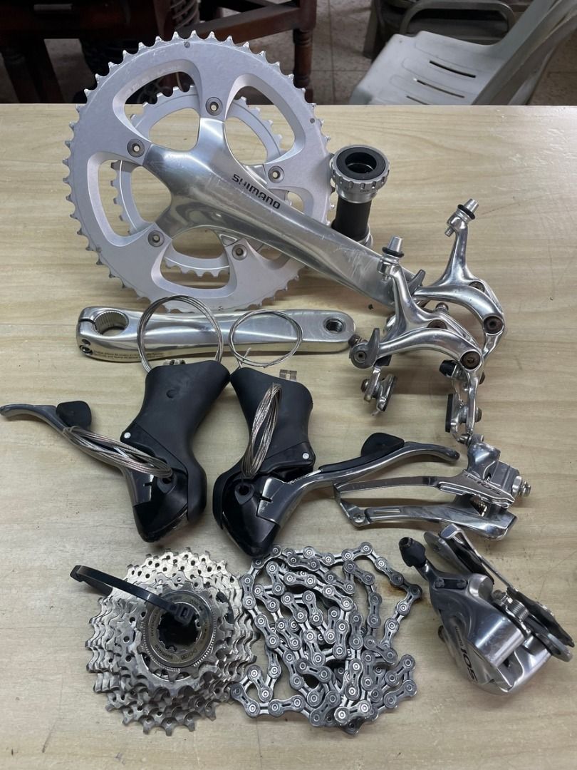 Road Bike Groupsets (Category: Bicycles) located in Manila. Submitted by jeff.o1 (Listing ID 1383864878, Image 2). Description: Road Bike Groupsets Shimano Tiagra 4700 Groupset J (P11000) SOLD Shimano 105 5600 groupset B (P7000) SOLD Shimano 105 5600/ultegra groupset G (P8500) SOLD Shimano 105 5700 Groupset E (P11000) SOLD Shimano 105 5700 groupset H (P8500) SOLD Shimano 105 5800 Groupset I (P13000) SOLD Shimano Ultegra 6500 9s Groupset C (P6500)