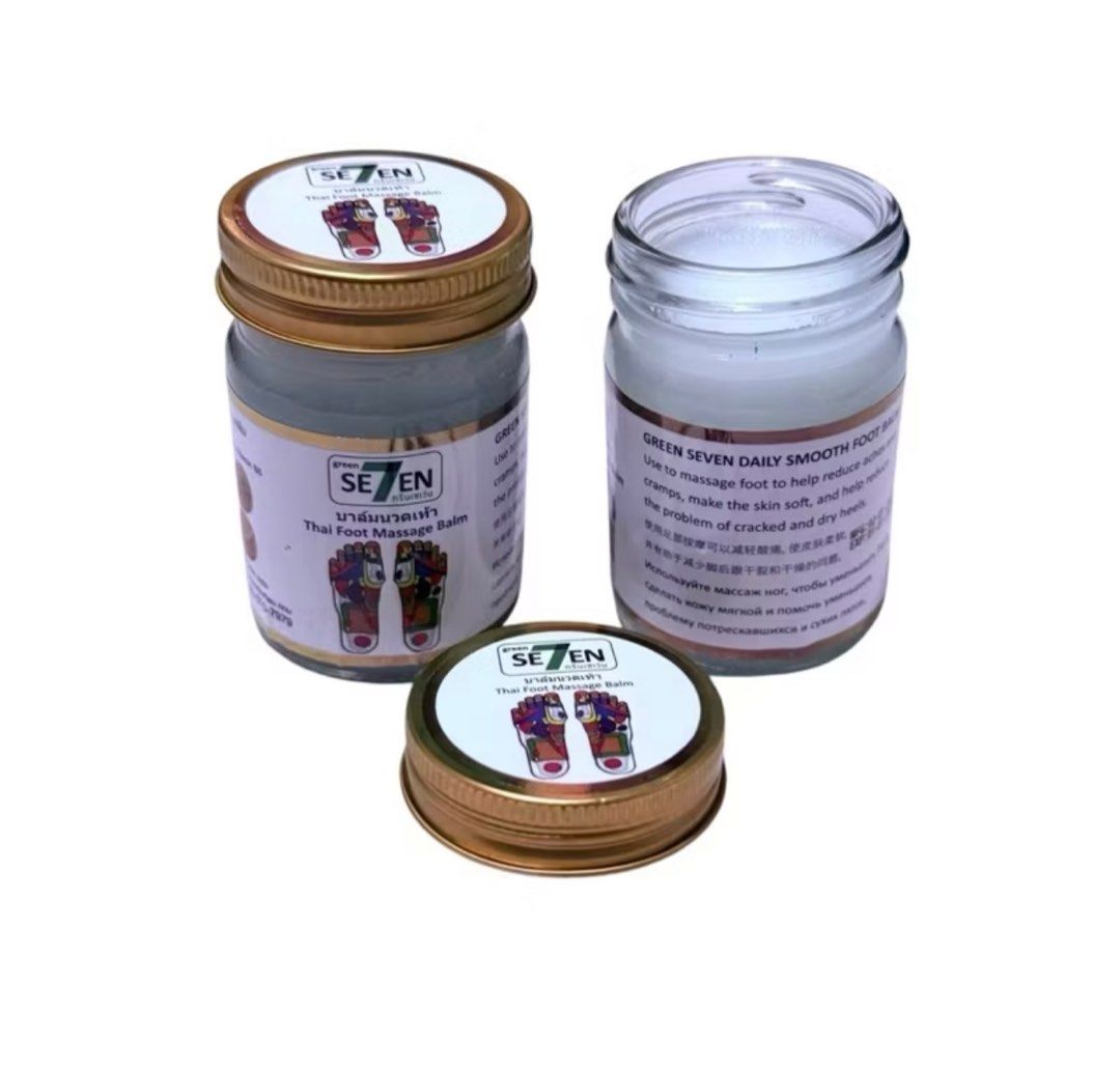 Se7en Thai Foot Massage Balm (Category: Massage Devices) located in Davao. Submitted by cuoredetres (Listing ID 1383908205, Image 1). Description: Authentic Thai Product.