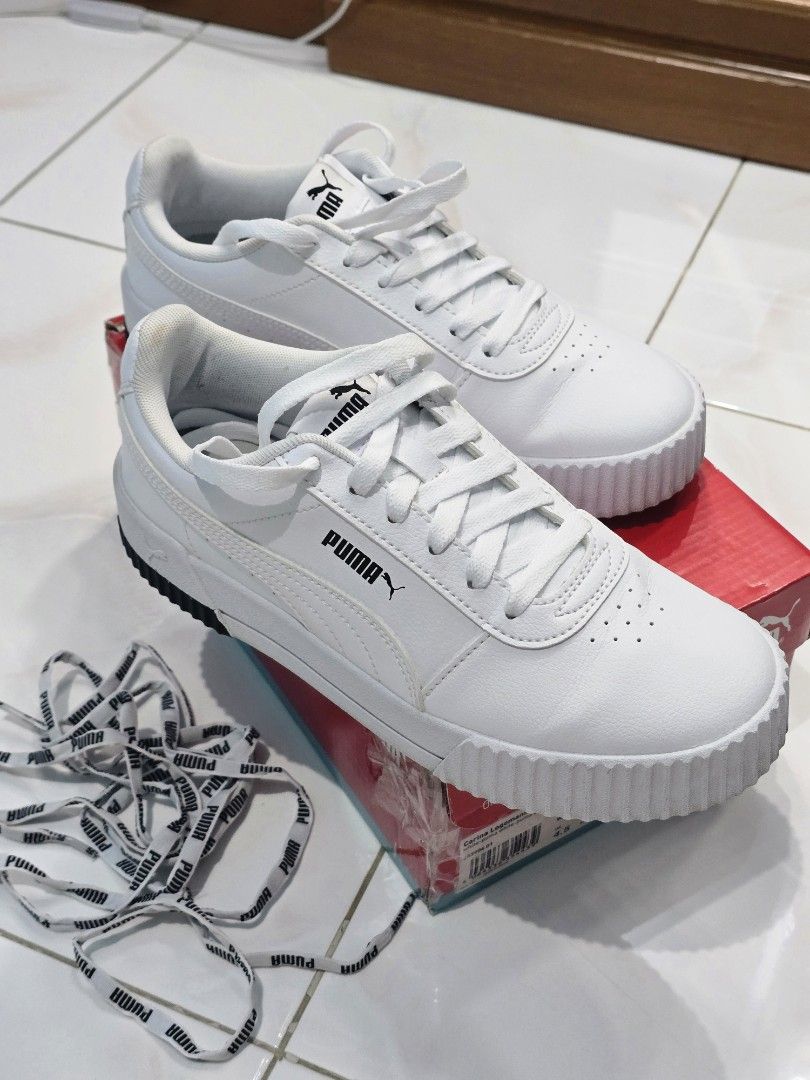 Puma Shoes Puma Carina 37 PUMA Sepatu Sneakers Wanita Carina Lux