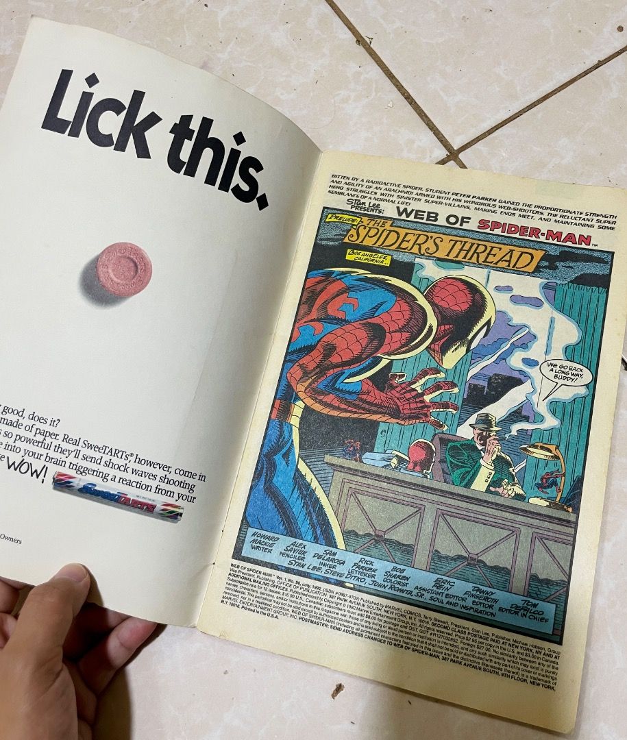Spiderman comics 30th anniv (Category: Comics & Manga) located in Cavite. Submitted by dyan_montano (Listing ID 1383938853, Image 2). Description: Spiderman Comics Likenew condition No issue 1k plus sf.