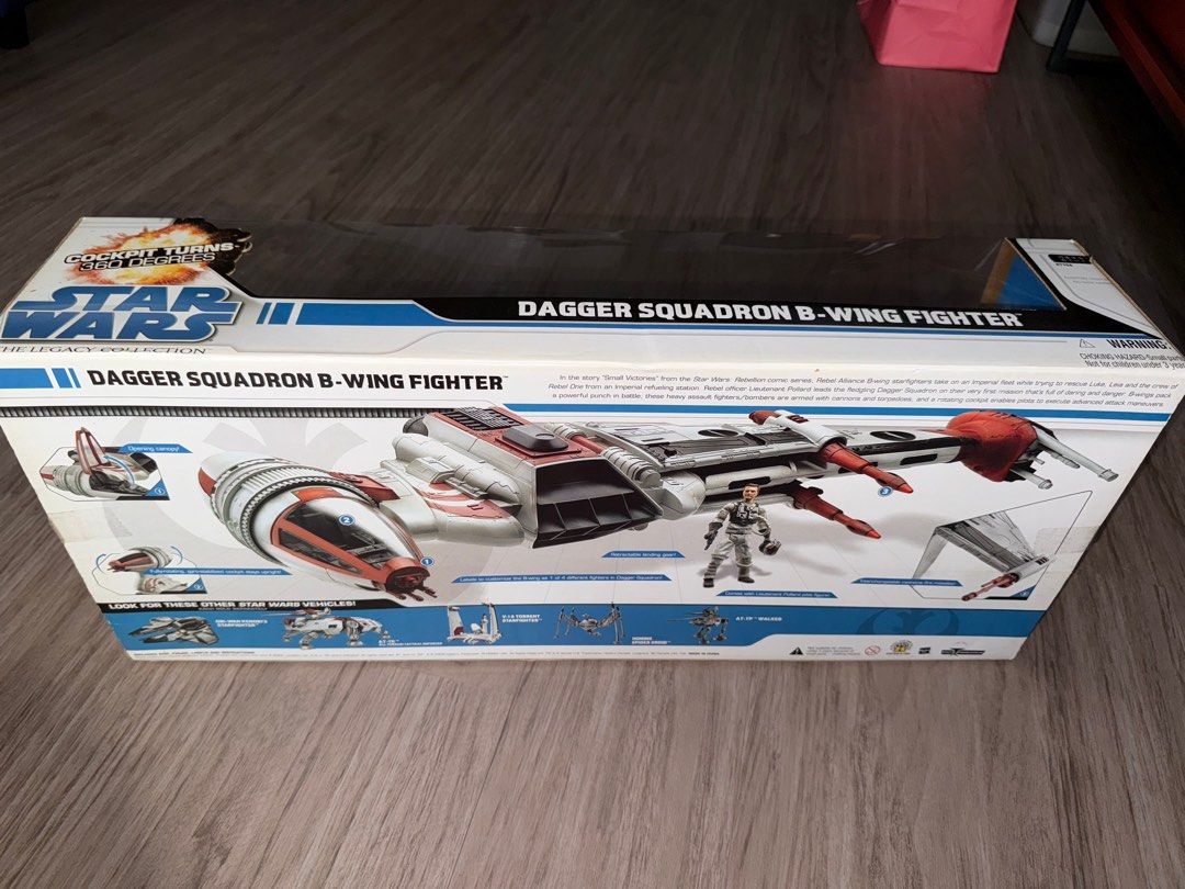 Star Wars The Legacy Collection Dagger Squadron B-Wing Fighter, Hobbies ...
