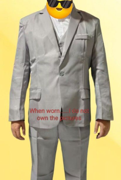 SUIT / TUXEDO (Coat, Vest & Pants) (Category: Coats, Jackets and Outerwear) located in Bulacan. Submitted by fairandfourcorner (Listing ID 1383947234, Image 3). Description: Please click picture and swipe left to see 4 uploaded photos and details.
