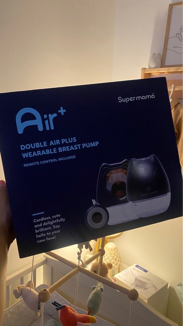 Supermama (Category: Breastfeeding & Bottle Feeding) located in Shah Alam. Submitted by noonurulatika (Listing ID 1384021689, Image 3). Description: Supermama Double Breastpump NP : RM700++ Selling for : RM300 only use during daytime in the office Friendly user silent — with zero hassle pump while doing your job. Ive tried while vacuuming no milk spill .