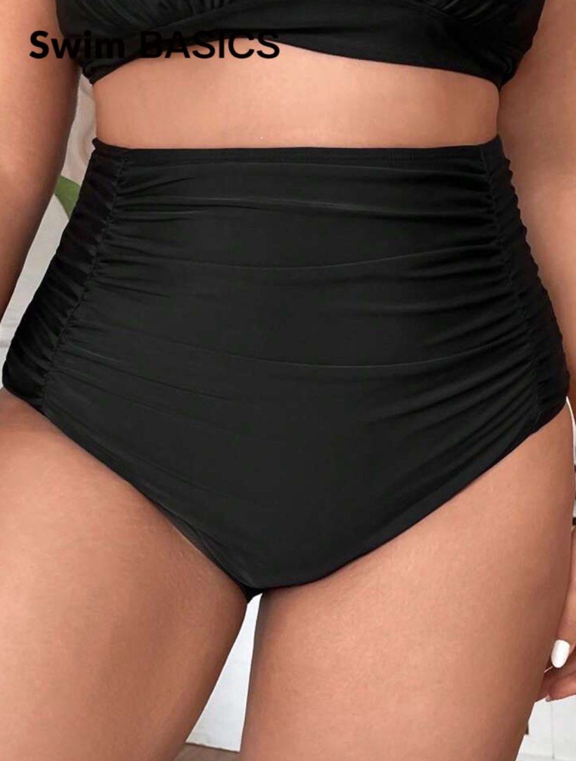 Swim Basics Summer Beach Plus Ruched High Waisted Bikini Bottom (Category: Bikinis & Swimsuits) located in Caloocan City. Submitted by arrizza.0 (Listing ID 1384040616, Image 1). Description: .