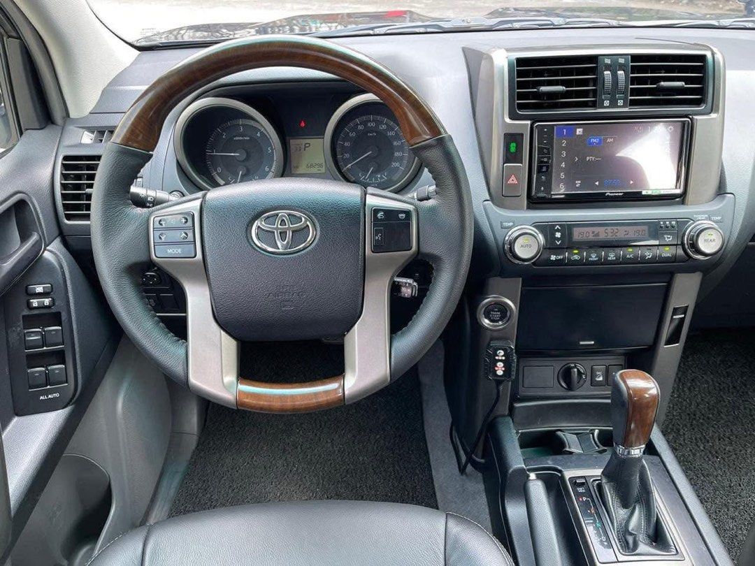 Toyota Land Cruiser Prado 2013 jackani Auto (Category: Used Cars) located in Pasig City. Submitted by jackani (Listing ID 1383873821, Image 3). Description: dubai version diesel 4x4 upgraded 2020 facelifted body low mileage well maintained factory leather seats wood panels Pioneer Tv Dvd Old Man Emu Suspension 2020 Prado OEM Wheels original paint U can call 09173295586.
