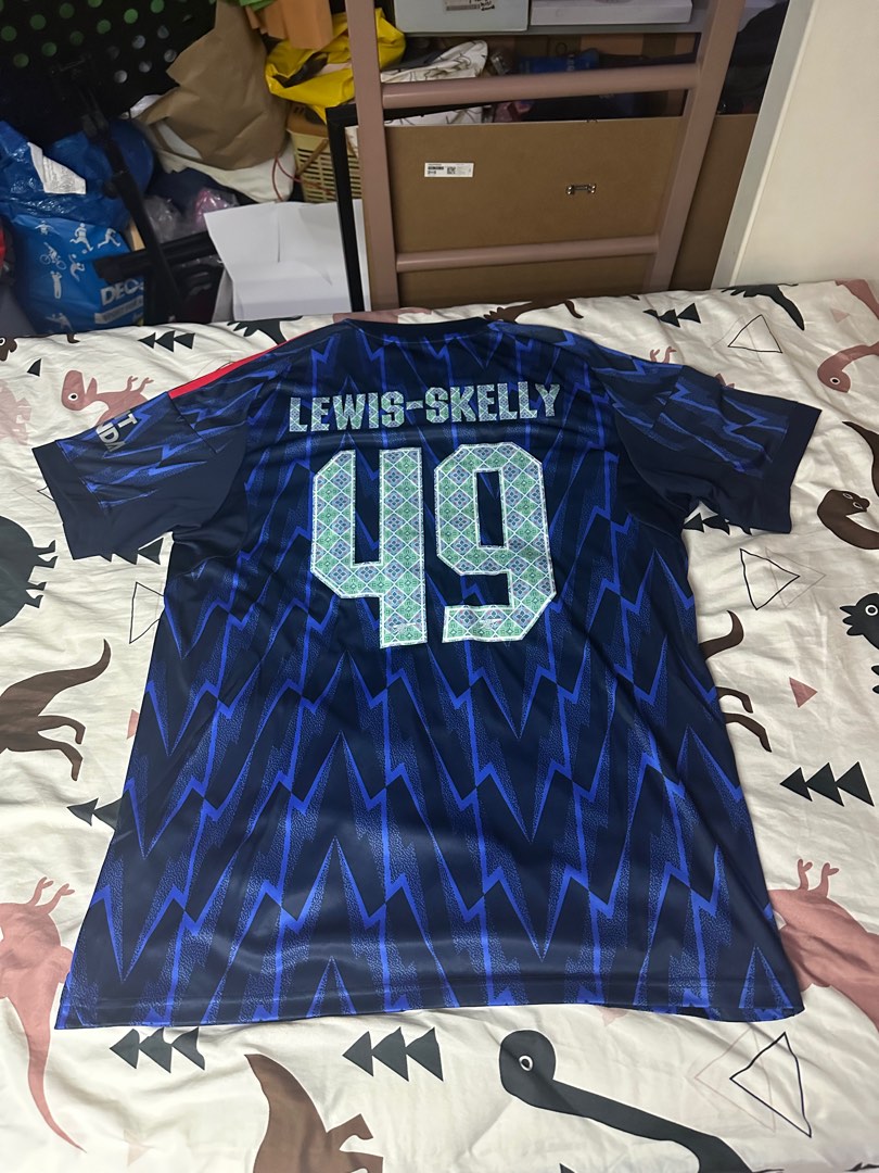 Adidas Arsenal 2025/26 Away Jersey Lewis Skelly #49 Singapore