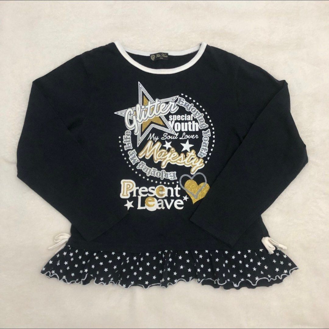 y2k dainty doll japan/japanese brand ruffled sweater long sleeves top shirt (Category: Longsleeves) located in San Pablo. Submitted by kylie.17 (Listing ID 1383923583, Image 1). Description: .
