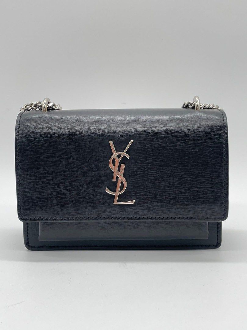 Ysl Sunset mini size (Category: Luxury Bags & Wallets) located in Quezon City. Submitted by jmscm (Listing ID 1383915062, Image 3). Description: YSL Sunset Mini Size Guaranteed Authentic Rank A Condition Inclusion: Booklet Only .
