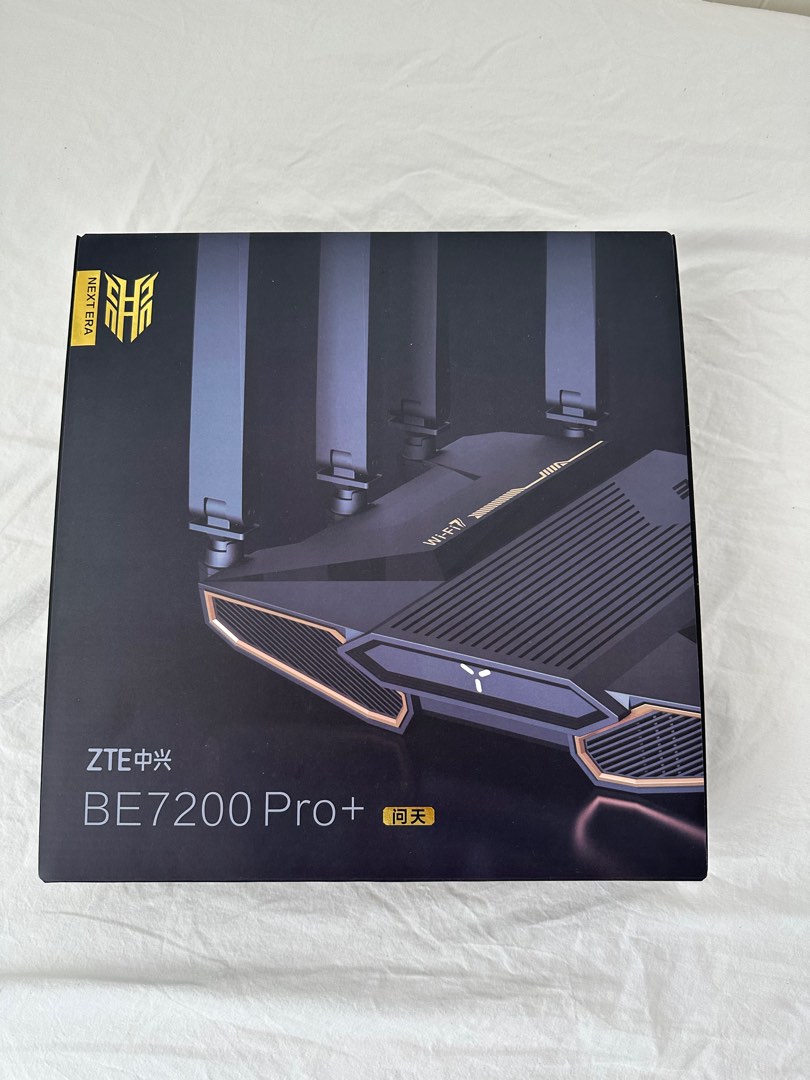 Zte Be7200 Max Router ZTE BE7200 Pro+ WiFi 6E Router - Brand New, Computers & Tech, Parts ...