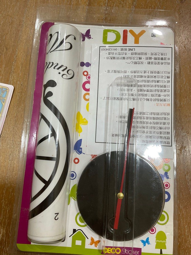 由 wei9442 (刊登 ID 1378574283，圖片 1) 提交，位於 桃園市 (Taoyuan) 的 壁貼時鐘 (類別：時鐘)，說明：。