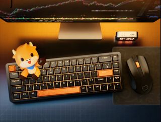 Futu Niuniu Wireless Mouse and Mouse Pad