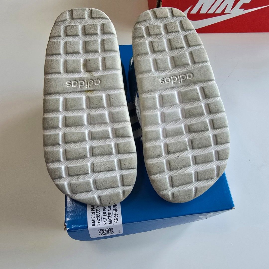 Adidas Sandals - Size 6K (Category: Babies & Kids Fashion) located in Singapore. Submitted by patriciawen2212 (Listing ID 1378705117, Image 2). Description: - Adidas sandals - Excellent condition - Size 6K - Vibrant blue color - Unique camouflage pattern on insole - Comes with original box.
