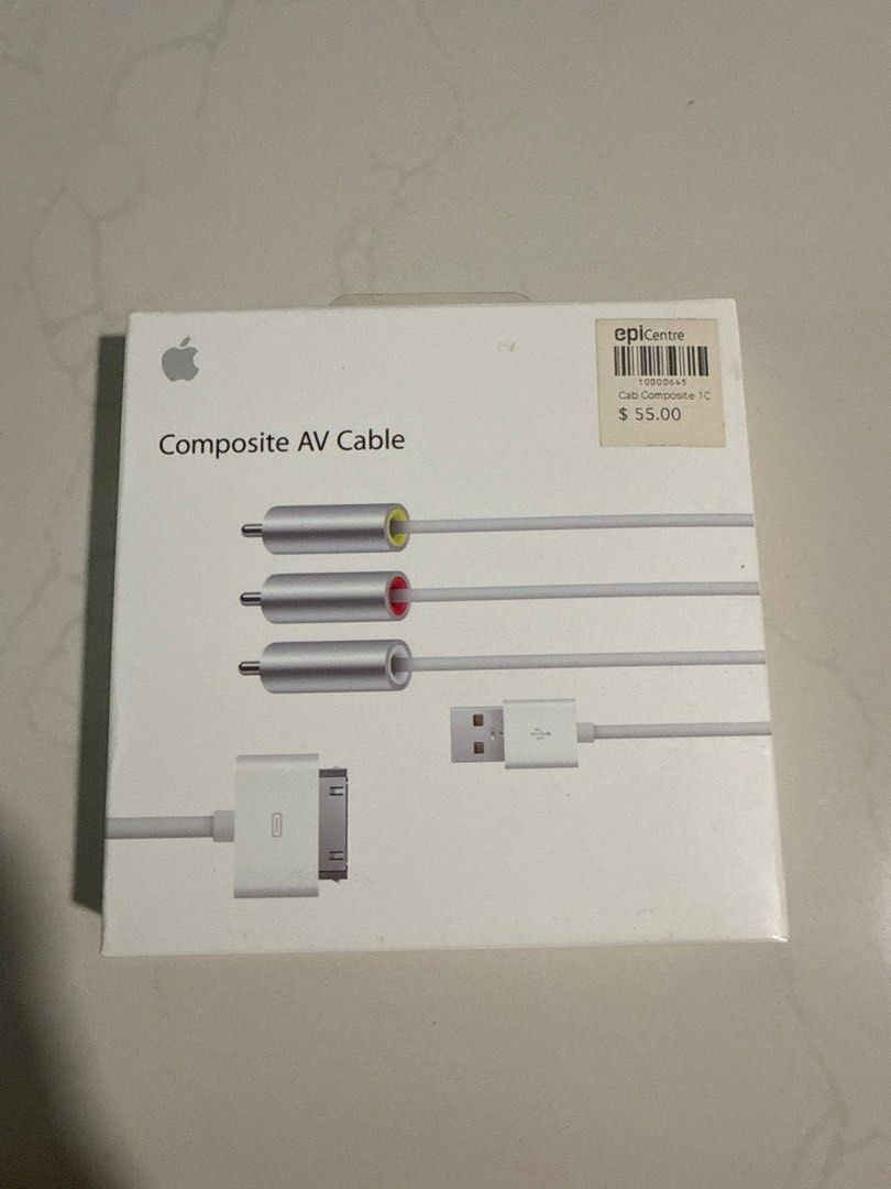 Apple Composite AV Cable63167067305091111