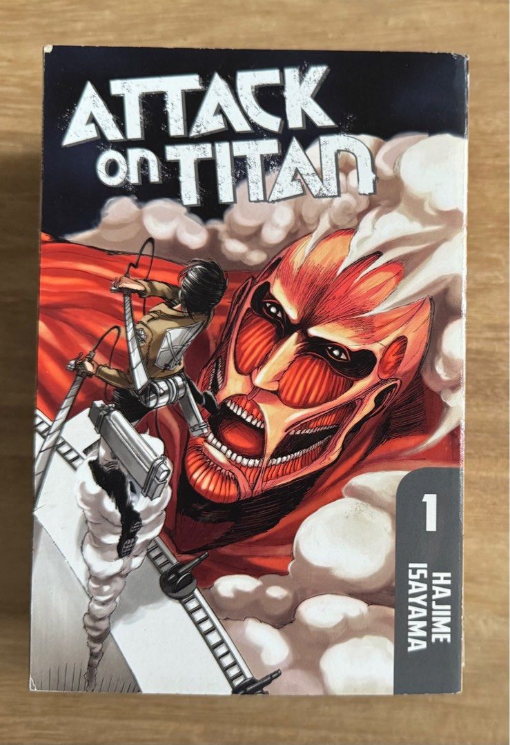 Attack on Titan (Category: Comics & Manga) located in San Pedro. Submitted by pageturner19 (Listing ID 1378693879, Image 3). Description: Books 1, 4, 8, 12,1 9 Foxing on the edges Price per book.