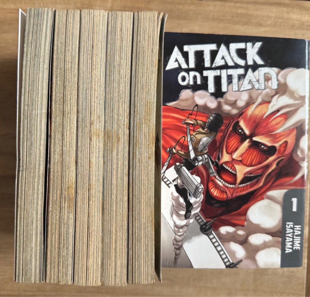 Attack on Titan (Category: Comics & Manga) located in San Pedro. Submitted by pageturner19 (Listing ID 1378694052, Image 2). Description: Book 20, 21, 22, 23, 25 Price per book.
