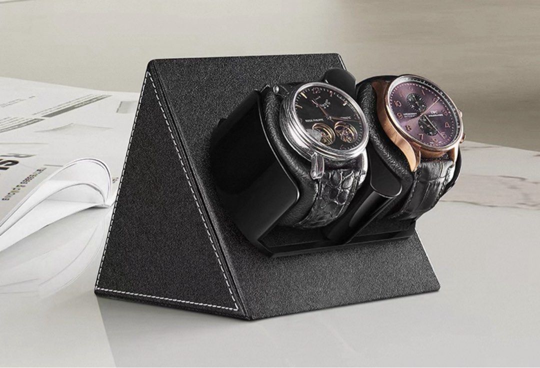Automatic Watch Winder With LED, Luxury, Watches on Carousell