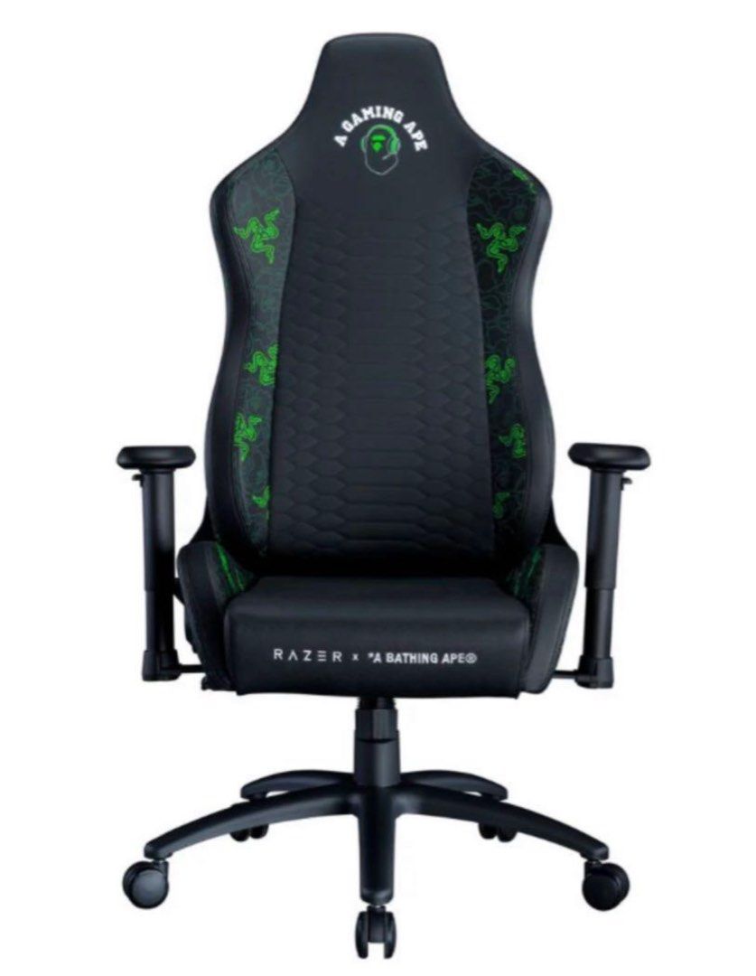 BAPE X RAZER NEON CAMO ISKUR X CHAIR 椅子 A Bathing Ape BAPE X RAZER NEON CAMO ISKUR X CHAIR 電競椅
