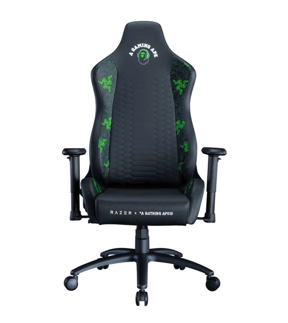 BAPE X RAZER NEON CAMO ISKUR X CHAIR 電競椅, 傢俬&家居, 傢俬 BAPE X RAZER NEON CAMO ISKUR X CHAIR 電競椅, 傢俬&家居, 傢俬