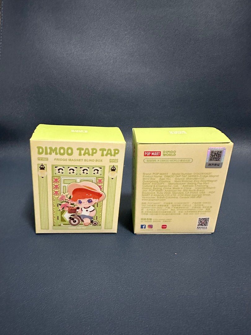 [BNIB] SG Limited Edition: DIMOO TAP TAP SERIES-Fridge Magnet Blind Box ...
