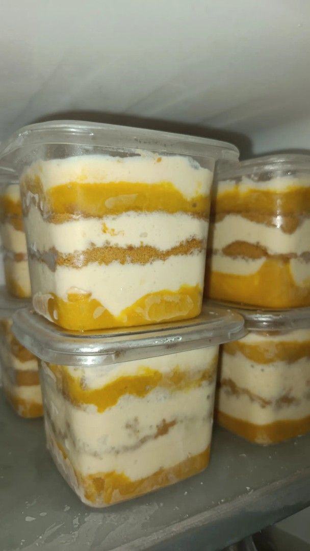 Creamy Mango Graham (Category: Homemade Bakes) located in Valenzuela. Submitted by shesstore (Listing ID 1378609373, Image 2). Description: Try our Creamy Mango Graham❤️ ‎ For only ₱ 69🫰420ml ‎ ‎ ‎Delivery Options: Pick-up or L@lamove, as we currently don't offer in-house delivery. ‎ ‎Payment Options: Gcash or Cod Abono upon order. ‎ ‎We offer a discount for bulk orders. ‎ ‎Disclamer: No copyright infringement intended. ‎.