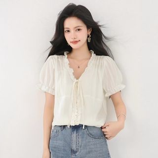 Nick & Nicole FLOWER HALF TEE 預訂, 女裝, 上衣, T-shirt