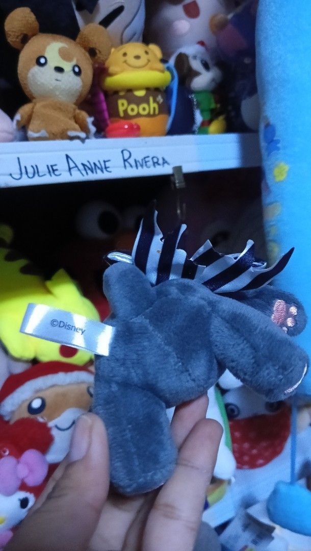 Grimm twisted Wonderland charm plush (Category: Plushies & Soft Toys) located in Manila. Submitted by annetrends_1998 (Listing ID 1378672223, Image 3). Description: mine now pay now j&t / flash no rush to ship visit my main FB account Julie Anne Rivera ( wearing blue cap).