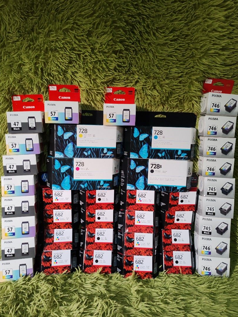 HP ink 680 original black & tri-colored (Category: Printers, Scanners & Copiers) located in Quezon City. Submitted by collenlanz3067438 (Listing ID 1378658221, Image 2). Description: FOR SALE💯 HP ORIGINAL INK CARTRIDGE✅ ITEM ONHAND 😍 hp682 original hp680 original hp704 original hp678 original HP728 130-ml HP 915XL ALL COLORS ARE AVAILABLE 😍 CANON CANON -745 /746/57/47/810 /811/ 790 ALL COLORS ARE AVAILABLE 😍 BROTHER LC-462XL /LC3617/LC3619XL/