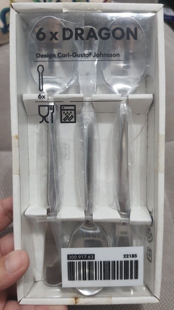 Ikea long teaspoon set of 6 (Category: Dinnerware & Cutlery) located in Taguig. Submitted by nicpick (Listing ID 1378697806, Image 1). Description: .