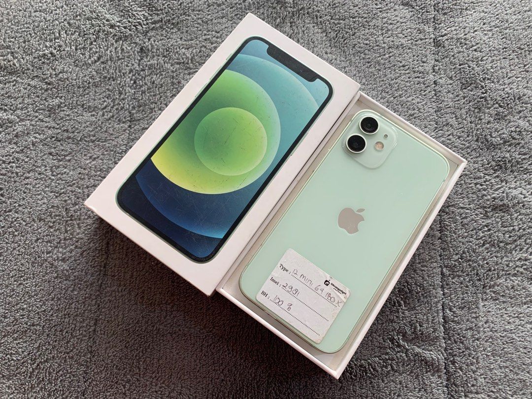 IPHONE 12 MINI 64GB EX IBOX, Telepon Seluler Tablet, iPhone