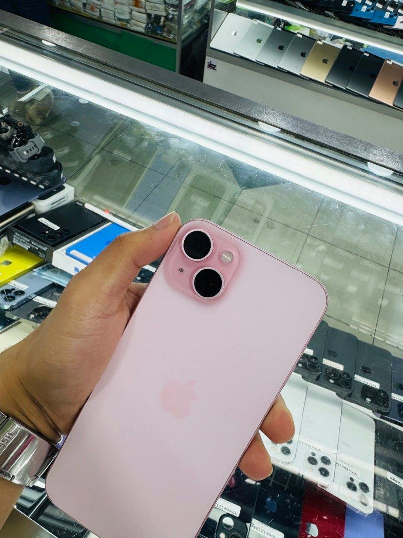 Iphone 15 Plus 256gb 91% batt FU NTC (Category: iPhone 15 Series) located in San Juan City. Submitted by javedsgadgetshop (Listing ID 1378688278, Image 2). Description: INSTALLMENT OPTIONS : SPAY LATER / GGIVES / CREDIT CARD! WE BUY AND SELL SO PWEDE MAGBINTA OR SWAP ! Quick Specs : 💵 Iphone 15+ •256gb •NTC Variant •91% batt health •Factory Unlock •95% Smoothness •No hidden issue | No Repaired •100% Authentic | Not Refurbished •w/ Box Charger & 