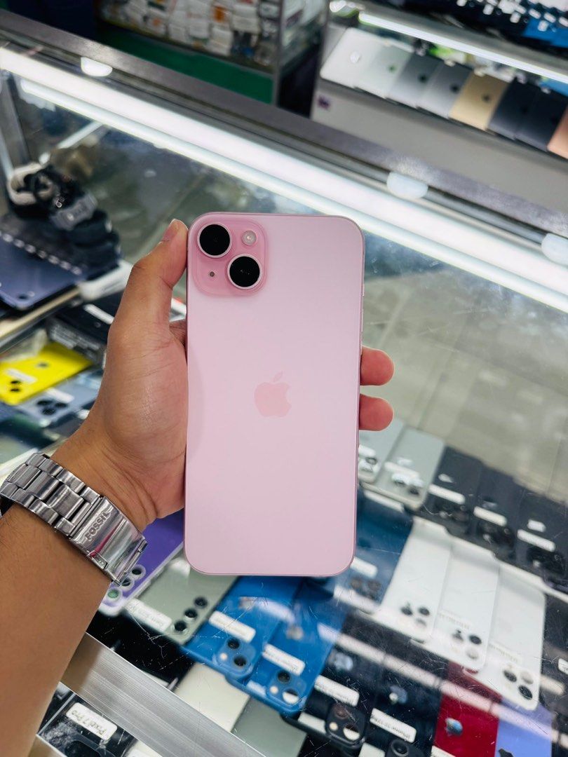 Iphone 15 Plus 256gb 91% batt FU NTC (Category: iPhone 15 Series) located in San Juan City. Submitted by javedsgadgetshop (Listing ID 1378688278, Image 1). Description: INSTALLMENT OPTIONS : SPAY LATER / GGIVES / CREDIT CARD! WE BUY AND SELL SO PWEDE MAGBINTA OR SWAP ! Quick Specs : 💵 Iphone 15+ •256gb •NTC Variant •91% batt health •Factory Unlock •95% Smoothness •No hidden issue | No Repaired •100% Authentic | Not Refurbished •w/ Box Charger & 