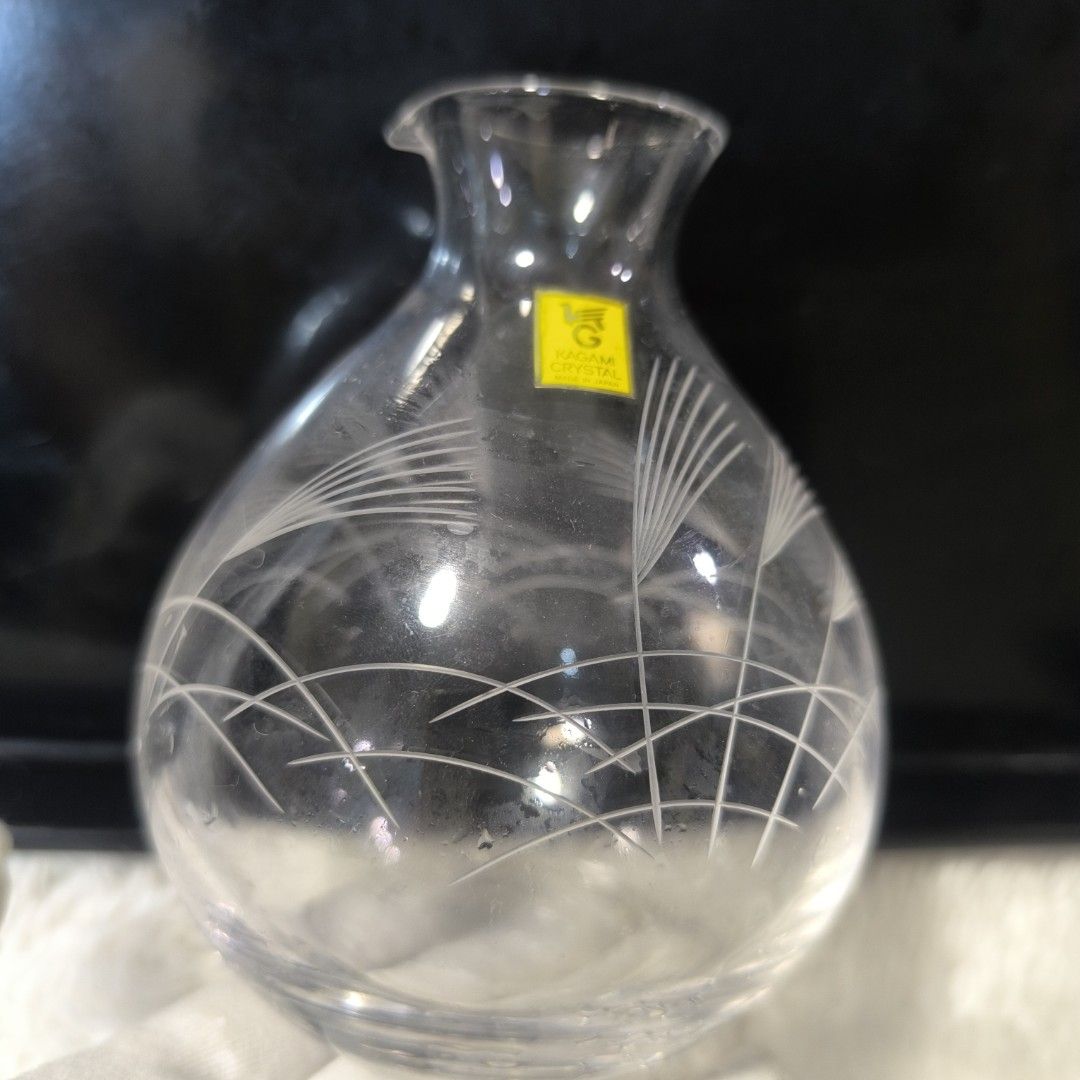 KAGAMI CRYSTAL MADE IN JAPAN ETCHED (Category: Other Kitchenware & Tableware) located in Cainta. Submitted by fukunekojapansurplus (Listing ID 1378558939, Image 2). Description: no issue 📍 MAYFIELD PARK RESIDENCES Felix Ave, Cainta (Pls pin to check the approximate rate) ✅ Pls manage your expectations as you are buying Japan Surplus, some items are used and others brand new as stated. 💥MINE Today, PAY Tomorrow💥 ❌NO Reservation ❌ ✅SF c/o Buyer 