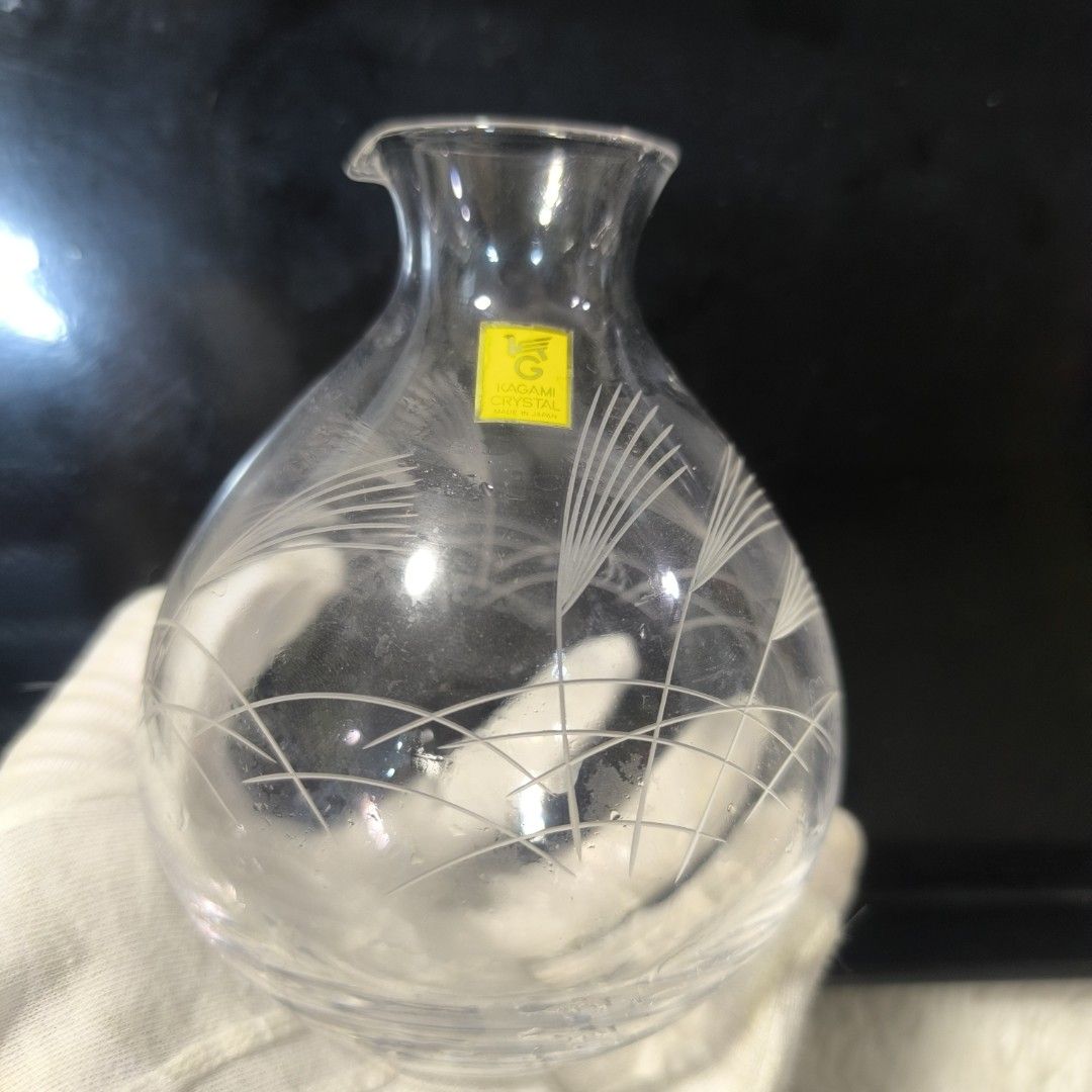 KAGAMI CRYSTAL MADE IN JAPAN ETCHED (Category: Other Kitchenware & Tableware) located in Cainta. Submitted by fukunekojapansurplus (Listing ID 1378558939, Image 1). Description: no issue 📍 MAYFIELD PARK RESIDENCES Felix Ave, Cainta (Pls pin to check the approximate rate) ✅ Pls manage your expectations as you are buying Japan Surplus, some items are used and others brand new as stated. 💥MINE Today, PAY Tomorrow💥 ❌NO Reservation ❌ ✅SF c/o Buyer 