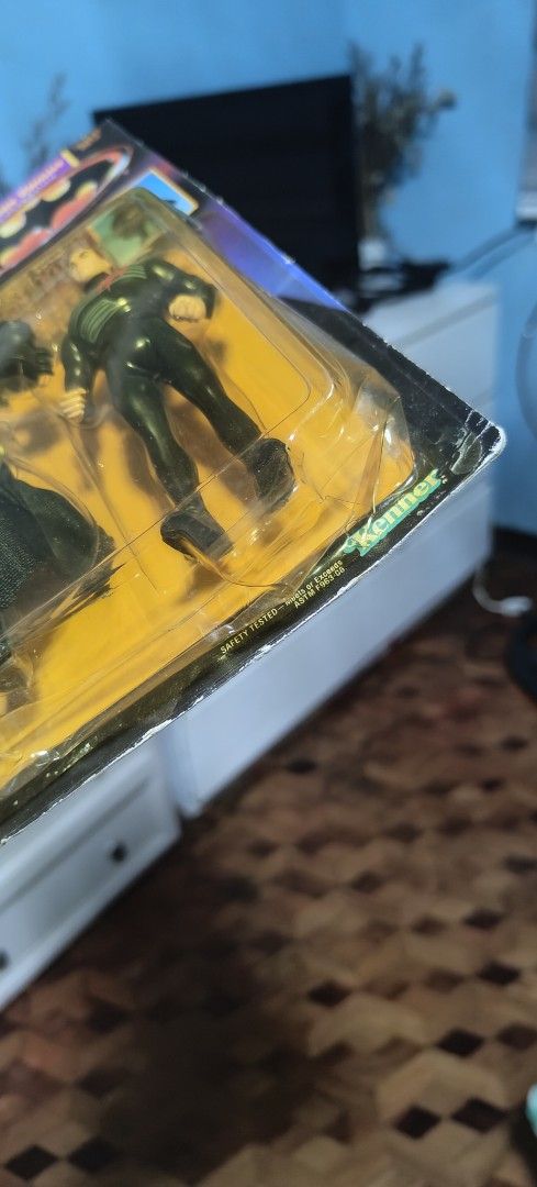 Kenner 89 Batman (Category: Vintage Collectibles) located in Paranaque City. Submitted by kpau05 (Listing ID 1359940742, Image 3). Description: kenner 89 Bruce wayne to Batman sealed card (damaged bubble) 5k gcash/bdo parañaque/bgc.