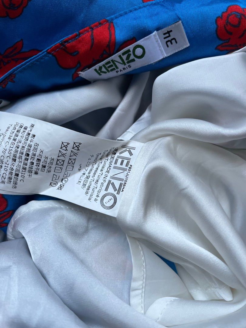 Kenzo Paris Silk Skirt (Category: Luxury Apparel) located in Cebu City. Submitted by styleoptions (Listing ID 1378643835, Image 2). Description: Used few times only Stuck in closet Super nice and elegant Steal price Size: EU34 (Small).