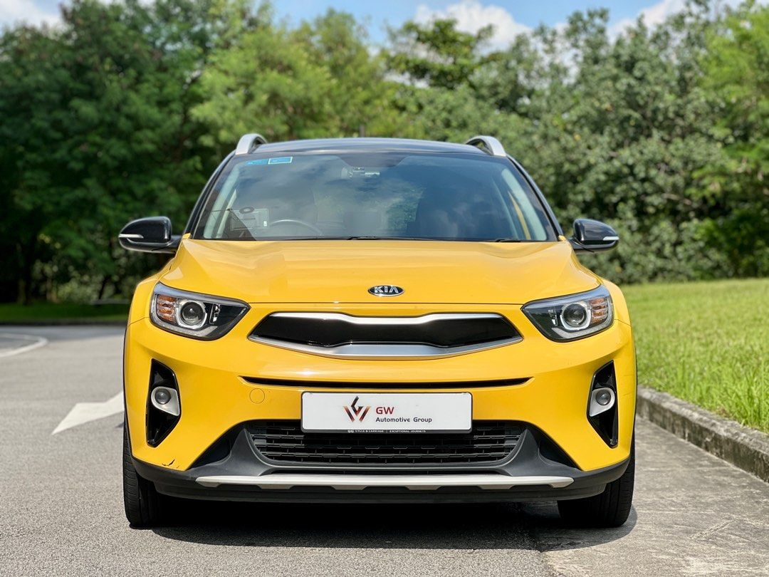 Kia Stonic 1.0T EX (A) (Category: Used Cars) located in Singapore. Submitted by simon613 (Listing ID 1378572027, Image 2). Description: Vehicle Features Powered by inline 3 cylinder 12 valve turbocharged producing 118bhp, smooth 7 speed DCT auto transmission, keyless entry/start, auto headlights/DRL. Accessories Sports rims, leather seats, factory fitted audio system with Apple CarPlay/Android Auto, reverse camera/sensor, retractable side mirrors
