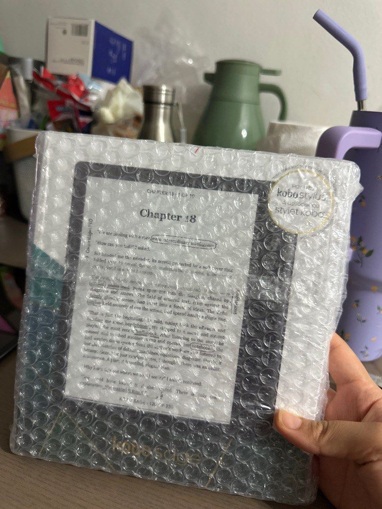 Kobo Sage 8” eReader - Brand New, Sealed (Category: E-Readers) located in Singapore. Submitted by tramynguye39171 (Listing ID 1378702034, Image 1). Description: Selling a brand new Kobo Sage, still sealed in original packaging with bubble wrap. Never used. Perfect for avid readers and note-takers! ✨ Key Features: • 8” HD E Ink Carta 1200 touchscreen (clear and paper-like!) • Waterproof (IPX8) – read worry-free by the pool or in the bath 🛁 • Comf
